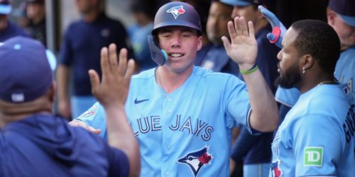Slugging prospect Keys gets first Major League hit in debut