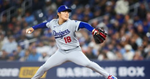 Yoshinobu Yamamoto dazzles in his Toronto return as Dodgers extend their win streak
