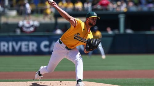 A's send Morales to minors to work on control