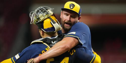 With depleted 'pen, Crew cobbles together clutch sweep of rival Reds