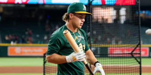 A's 1st-rounder Burress takes BP with team: 'It almost doesn’t feel real'