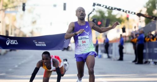 Nathan Martin wins closest L.A. Marathon in race history, edging Michael Kimani Kamau