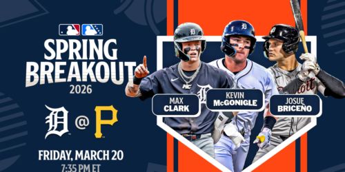 Here's the Tigers' player pool for their Spring Breakout game