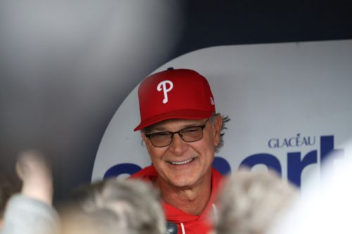 Phillies win first game under ‘new voice’ after changing managers