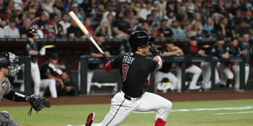 Troy (D-backs' No. 4 prospect) doubles twice in MLB debut