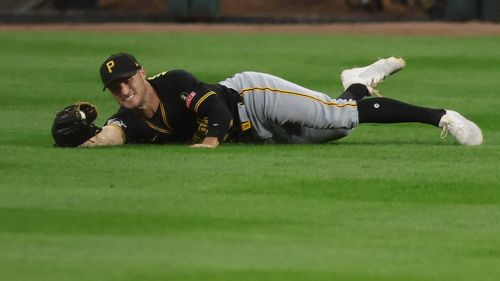 Esmerlyn Valdez injury highlights Jake Mangum’s quietly crucial role for Pirates