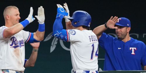 Making most of new opportunity, Foscue swats 1st career homer