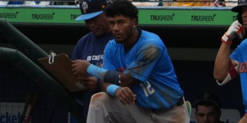 A's top prospect Leo De Vries pops his first two homers of the season at Double-A