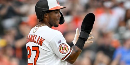 With solid MLB debut, new O's OF Franklin makes strong early impression