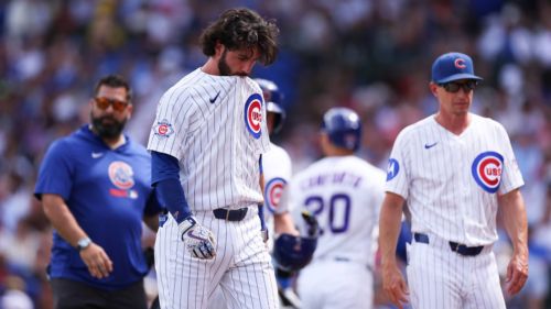 Cubs dealt a potential haymaker with scary-looking Dansby Swanson injury