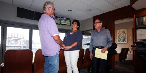 How to make a 10-run inning sweeter? Get married during it!