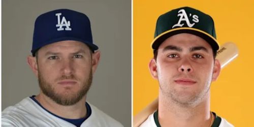 Max Muncy playing 3B and batting 7th ... for both teams?