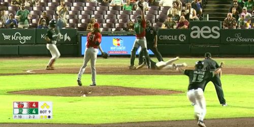 This is what you call stealing a win: With swipe of home, Reds' High-A prospect runs off with victory