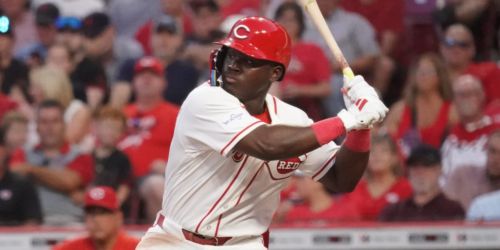 Reds' No. 3 prospect Rodríguez robbed of 1st hit in MLB debut