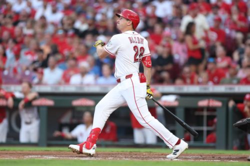 The Cincinnati Reds  outfield in a post TJ Friedl world