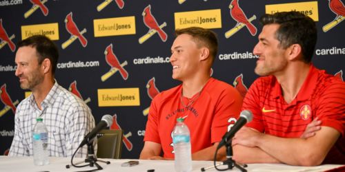 Star rookie Wetherholt signs 8-year extension with Cards