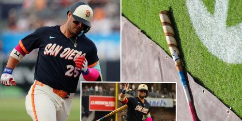 French connection! Ty goes deep with baguette bat