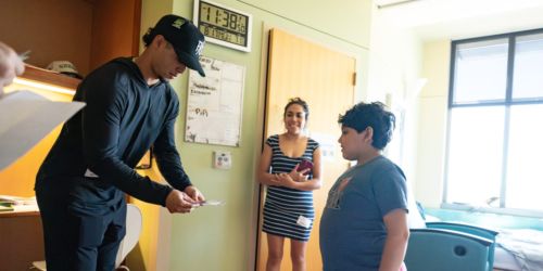 Tovar's heart for helping displayed through children's work