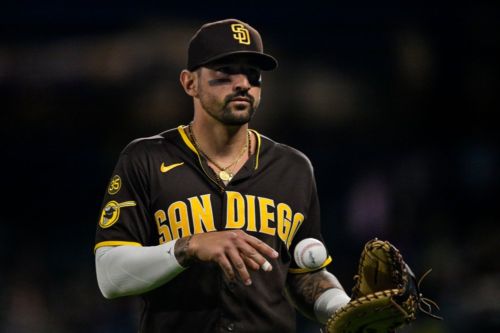 Why did the Padres cut Nick Castellanos?