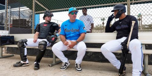 What's the plan when Marlins catchers leave for Classic?