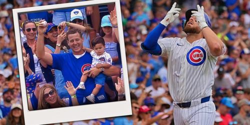Fan wearing 2016 World Series jersey snags homer at Wrigley. Wait, is that ...