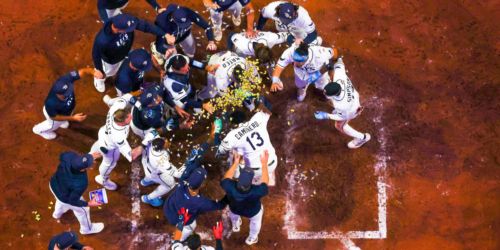 'Wait for me': Caminero, teammates indulge in second walk-off HR in 5 days