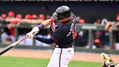 This Braves outfielder quickly making case as team's best offseason signing in camp