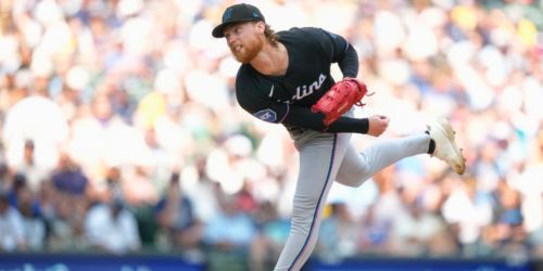 Marlins place Meyer on IL with neck strain, recall Brzykcy