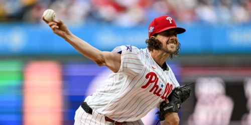 Nola tallies 8 K's for #StrikeOutALS in special first Lou Gehrig Day start