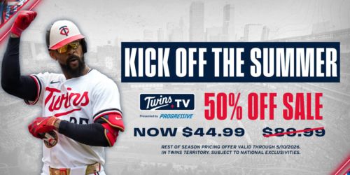 Act now, Twins.TV is 50% off for a limited time