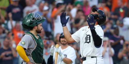 Valencia makes dream debut, becomes 10th Tiger to homer in first MLB at-bat