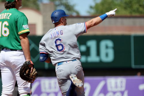 10-9 – Rangers survive the wrath of Zephyrus with 9-6 win over A’s