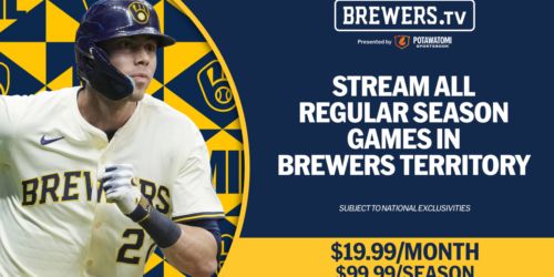 NEW for 2026: Monthly, seasonal plans available for Brewers.TV; get a free trial