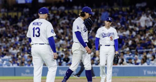 Dodgers clinch No. 2 seed and important playoff bye despite loss to Padres