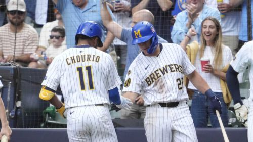 How the returns of Jackson Chourio, Andrew Vaughn will reshape the Brewers' lineup