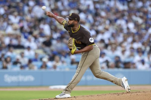 Padres pitching staff fumbles lead in pivotal game