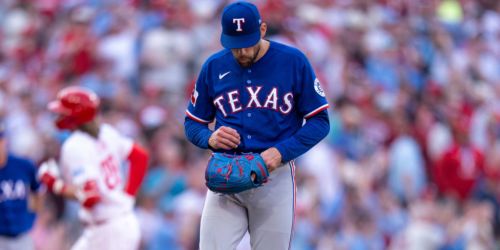 Rangers' offense wakes up too late behind uneven Eovaldi on Opening Day