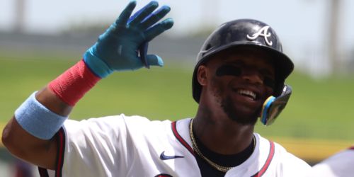Acuña plays field for first time in rehab stint; return not yet imminent