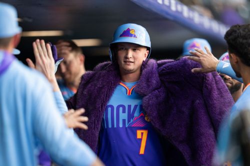 TJ Rumfield makes early case for a Gold Glove and Rookie of the Year with the Rockies