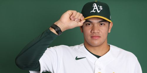 A's getting long look at prospect so good you forget he's just 20