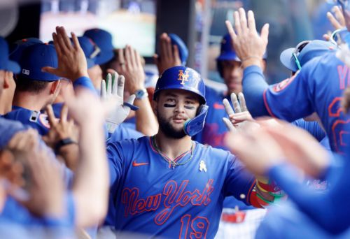 Mets defeat Giants with late home runs from Brett Baty and Bo Bichette