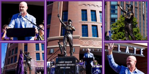 Walker statue unveiled at Coors Field: 'Guess that’s a way to slow me down'