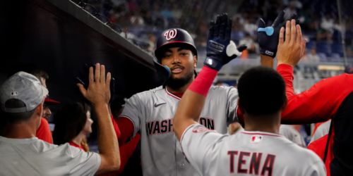 Wood muscles MLB-best 3rd leadoff HR of season a whopping 442 feet