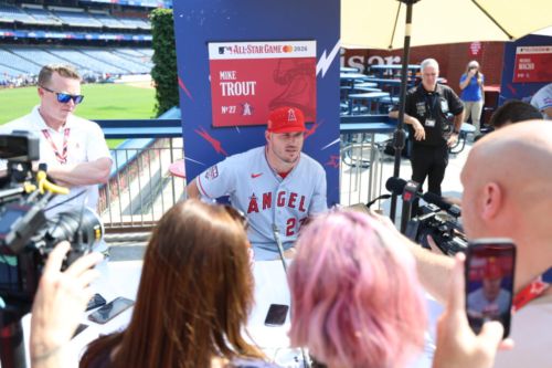 Mike Trout ‘never would’ve envisioned’ playing in the All-Star Game at Citizens Bank Park