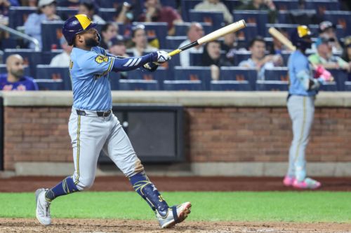 Chourio’s two home runs back Misiorowski in 8-2 Brewers’ win over Mets