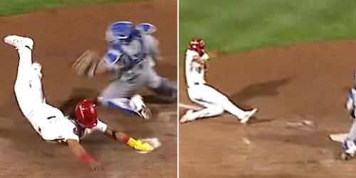 Two straight steals of home ... between pitches! You have to see this rare feat
