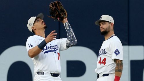 Dodgers’ quiet All-Star Game still provided golden moments for Andy Pages, Miguel Vargas