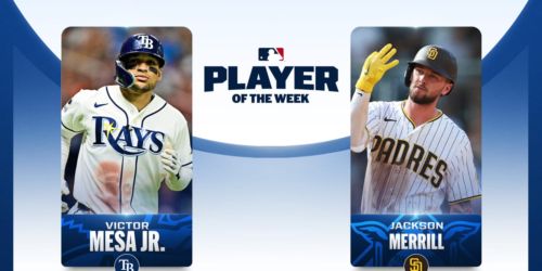 Mesa (.636 OBP) named AL Player of the Week
