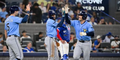 Rays pound out season-high 21 hits, crucial first inning defines rout of Jays