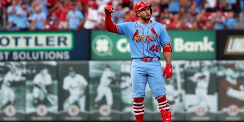 Sigh of relief: Herrera gets 1st XBH in over 2 weeks as Cards flip trend